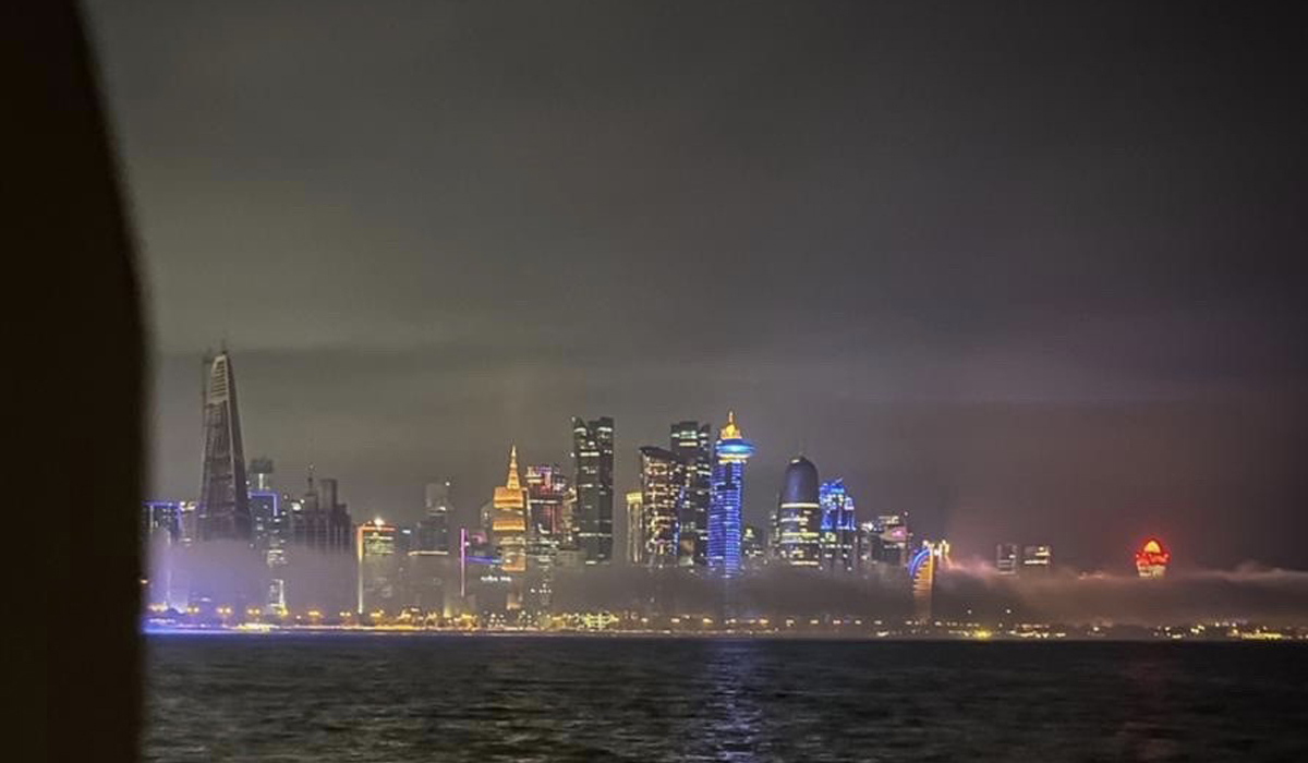 Qatar MET Warns of Poor Horizontal Visibility at Night